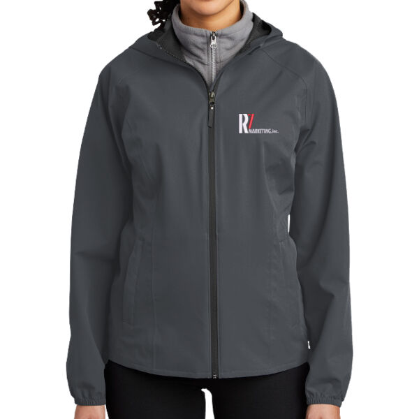 R7 Marketing - Ladies Essential Rain Jacket Thumbnail