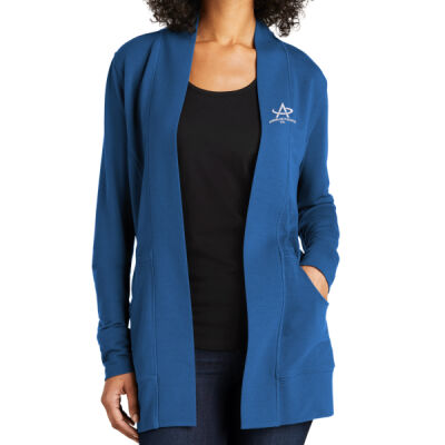 R7 Marketing - Ladies Microterry Cardigan Thumbnail